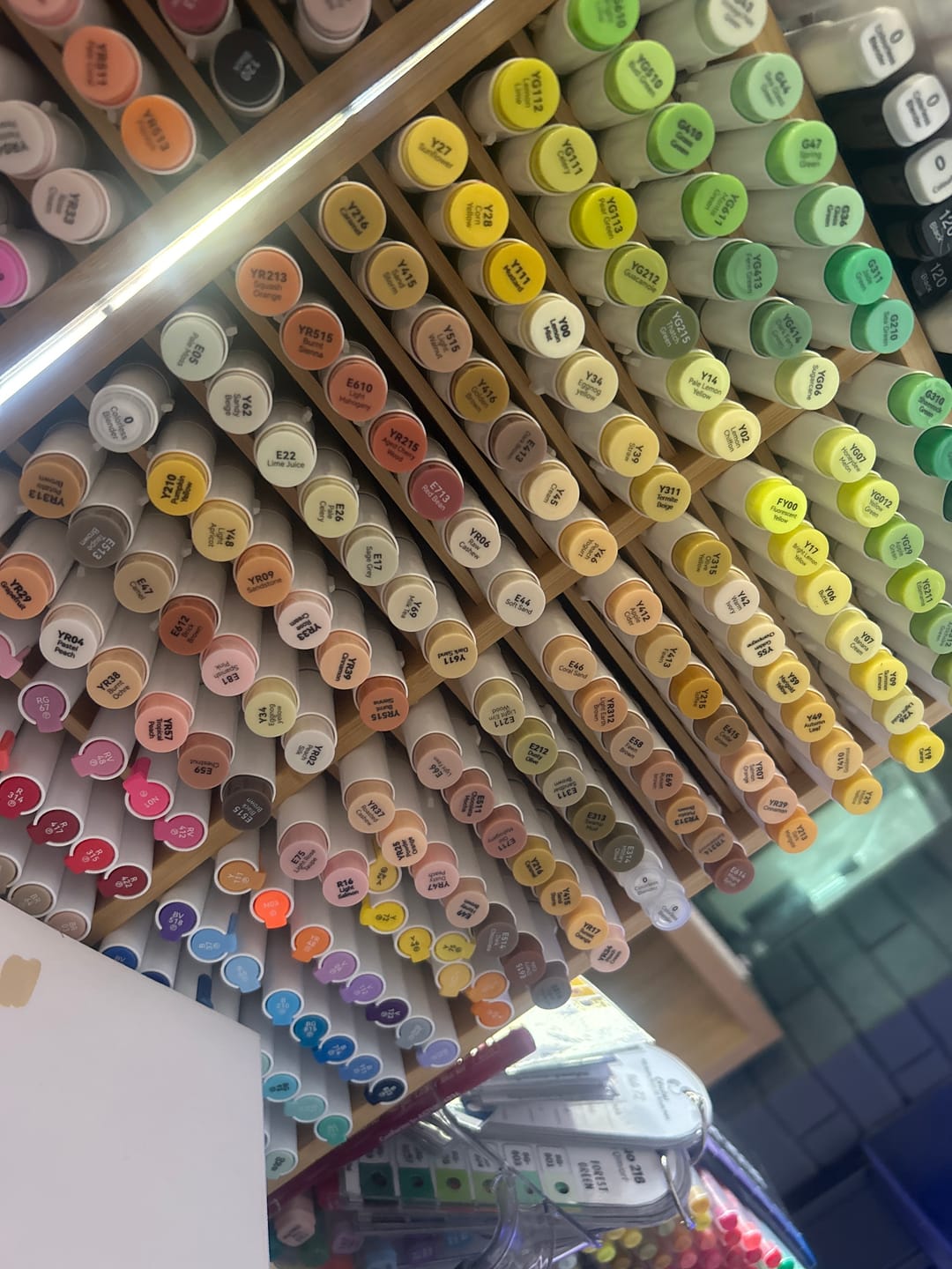 Customer photo review of Ohuhu Honolulu 36 Skin Tone Colors Dual Tips Portrait Alcohol Art Markers (New Color Codes)