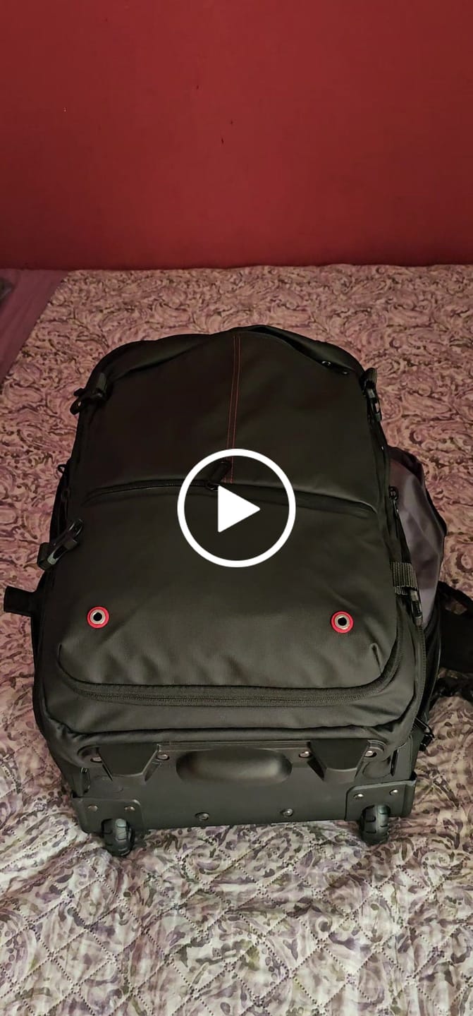 Customer video review of Hybrid Air Backpack