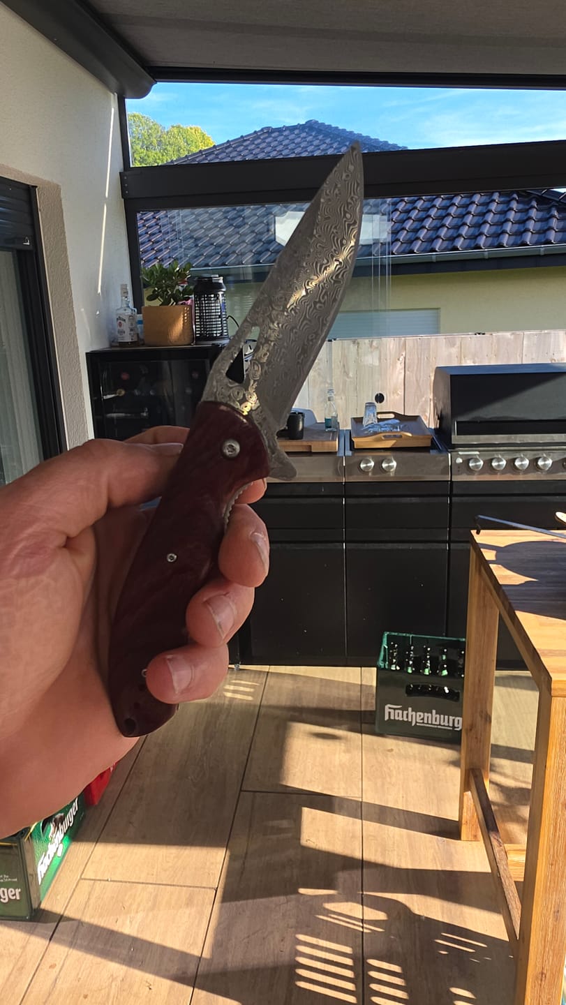 Customer photo review of Taschenmesser Damast Heritage