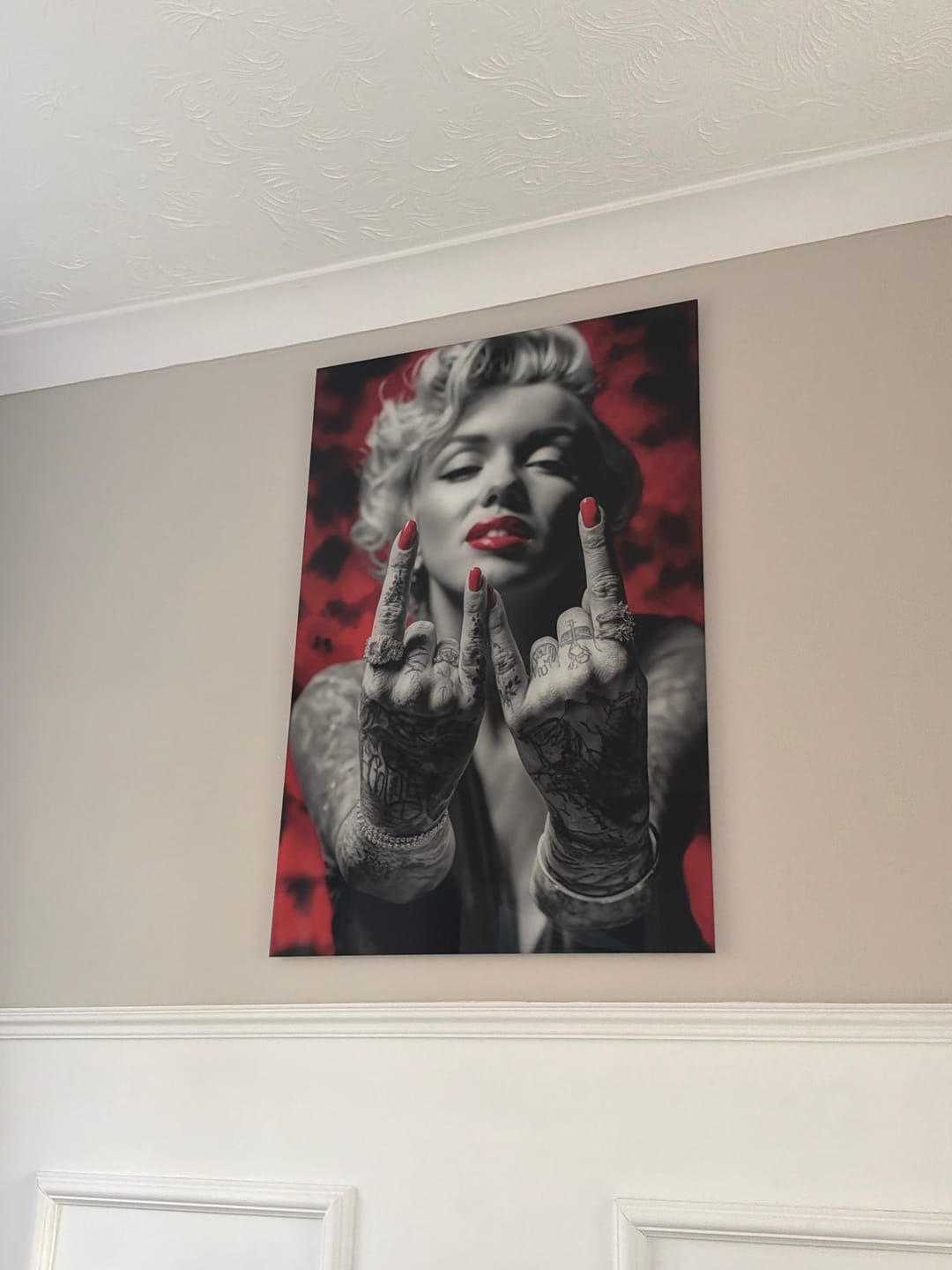 Customer photo review of Rock Marilyn