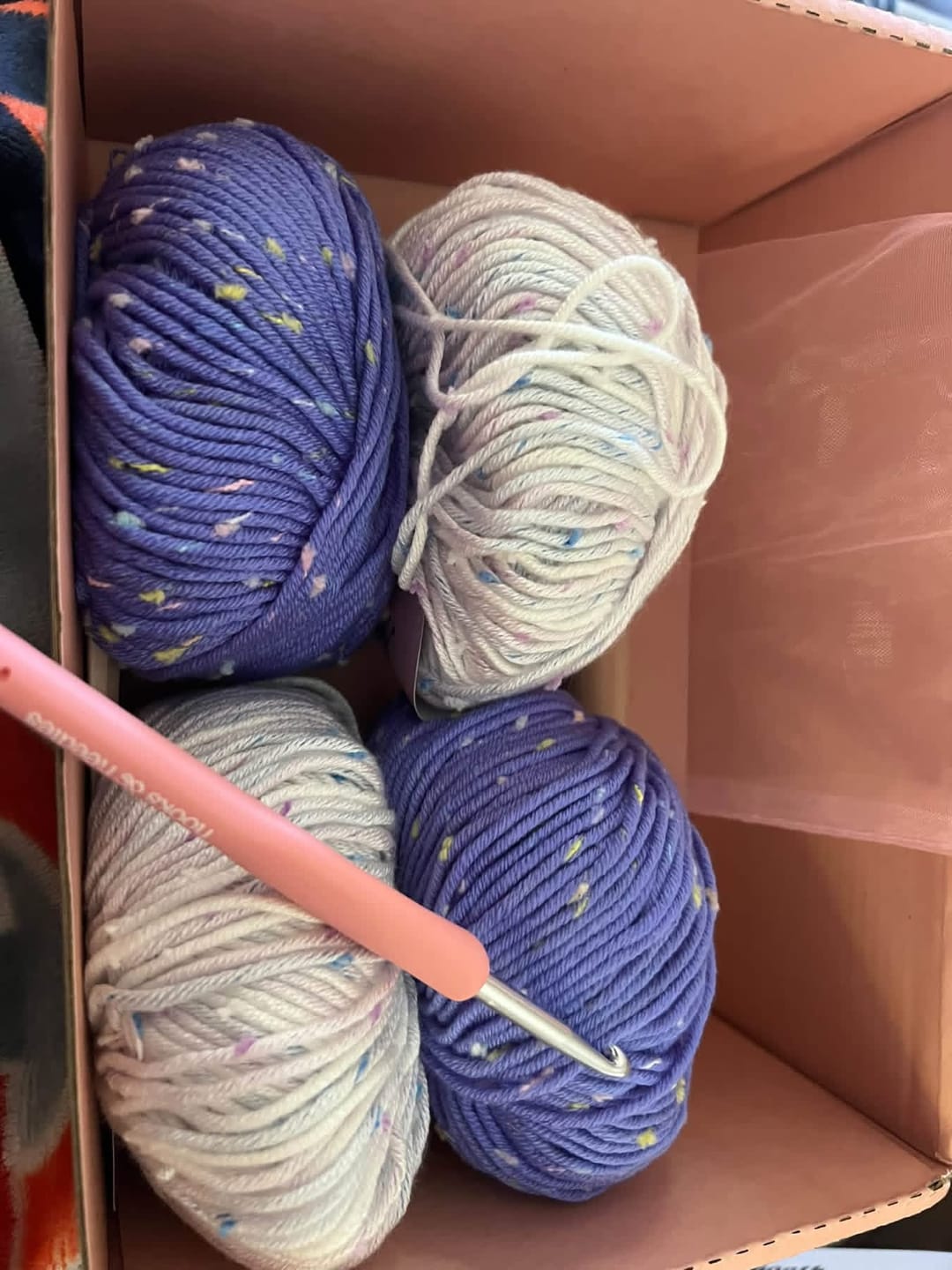 Customer photo review of Hooks & Needles Subscription Box