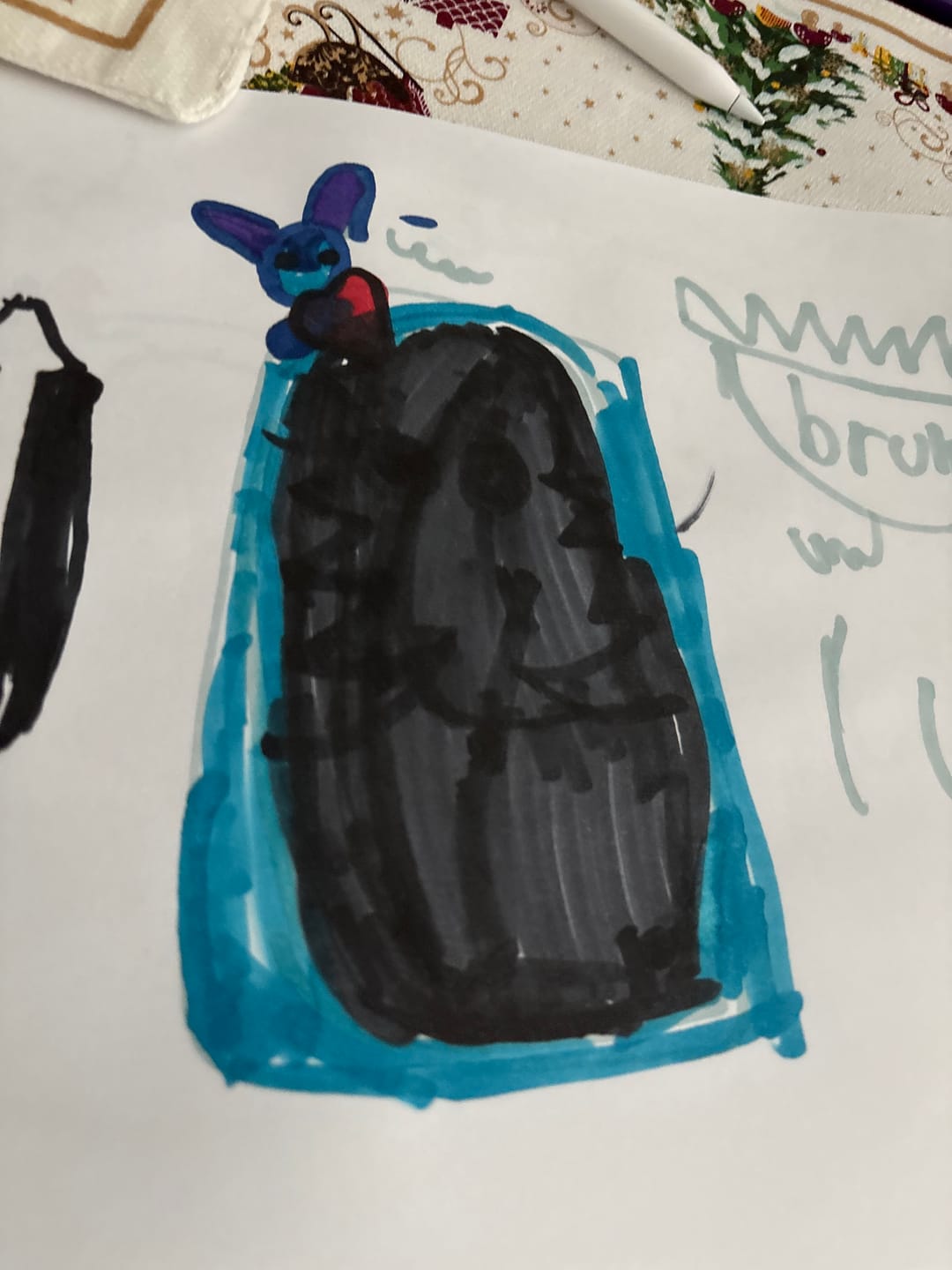 Customer photo review of Ohuhu Nahuku Direct-ink Acrylic Markers