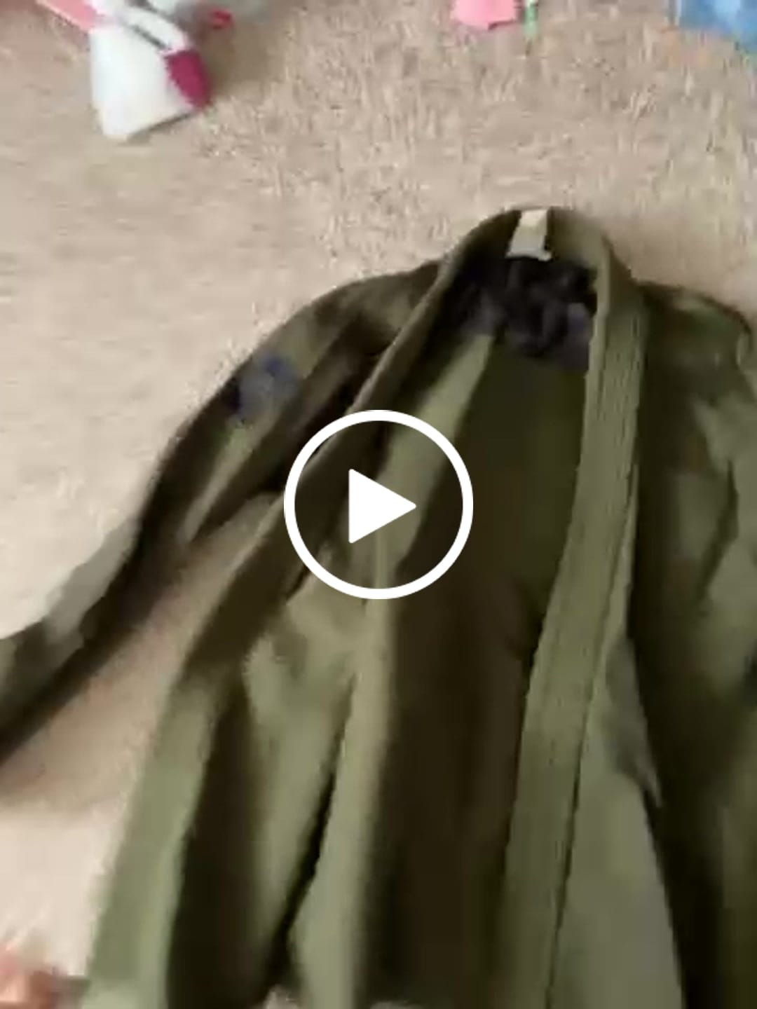 Customer video review of Core Military Green Brazilian Jiu Jitsu Mens BJJ Gi