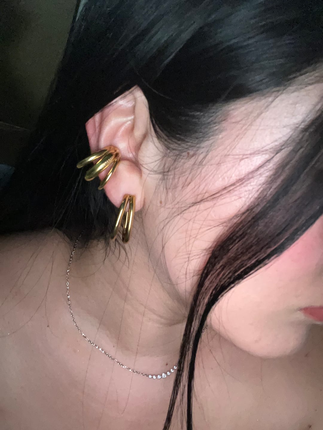 Customer photo review of Aretes Jaydy