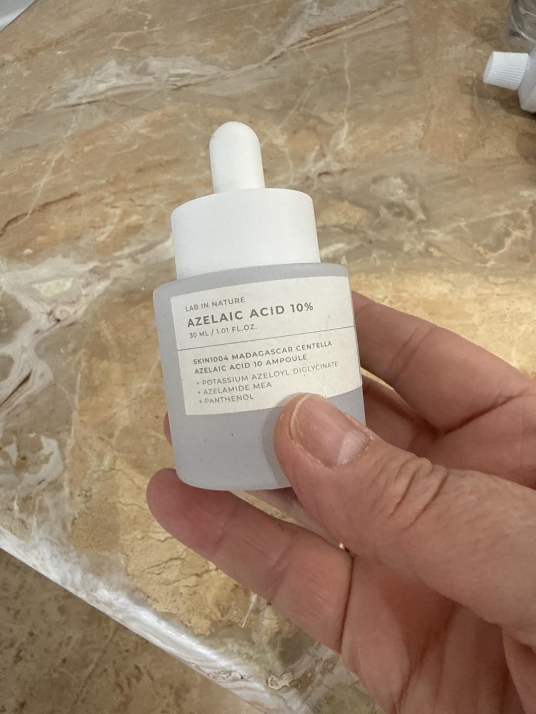Customer photo review of Azelaic Acid 10 Ampoule