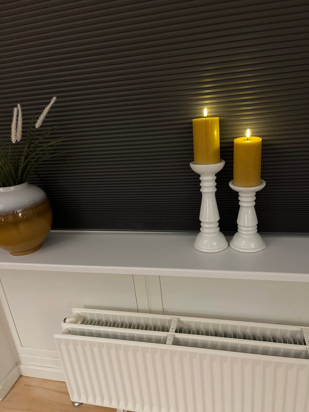Customer photo review of LED Bloklys Ø 7,5 x 12,5 cm Karry