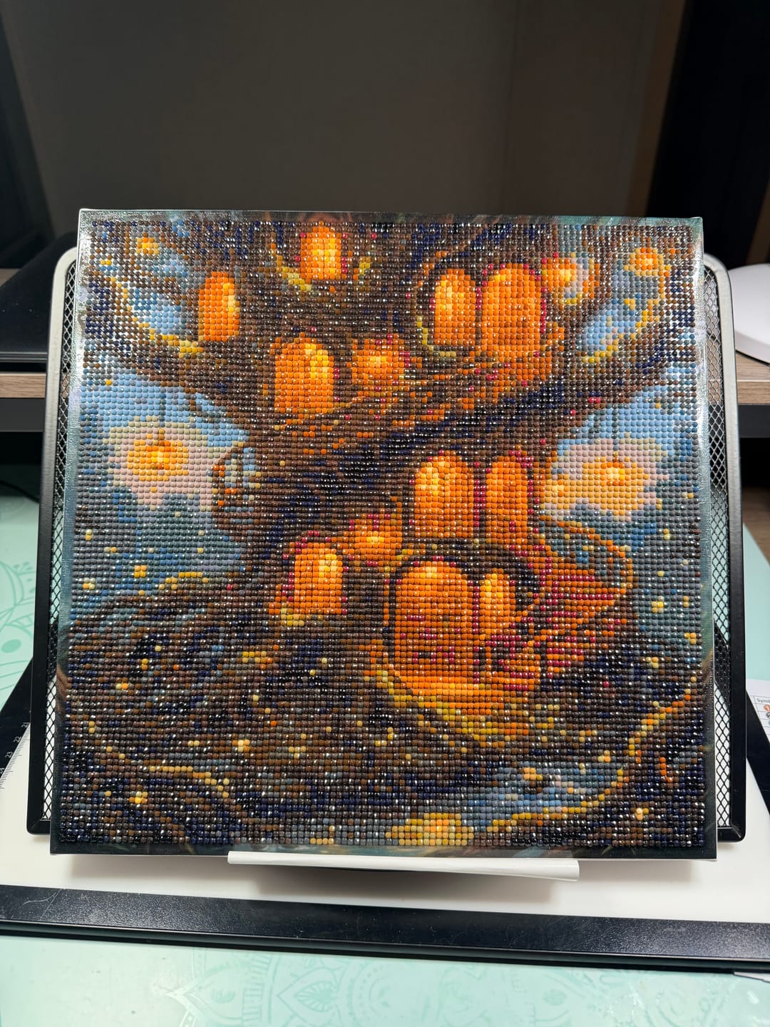 Customer photo review of Magical Treehouse Library (Diamond Painting)