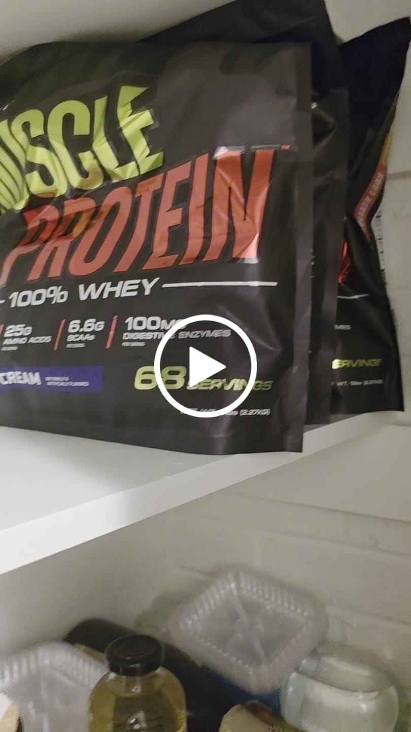 Customer video review of 100% Whey Protein Powder