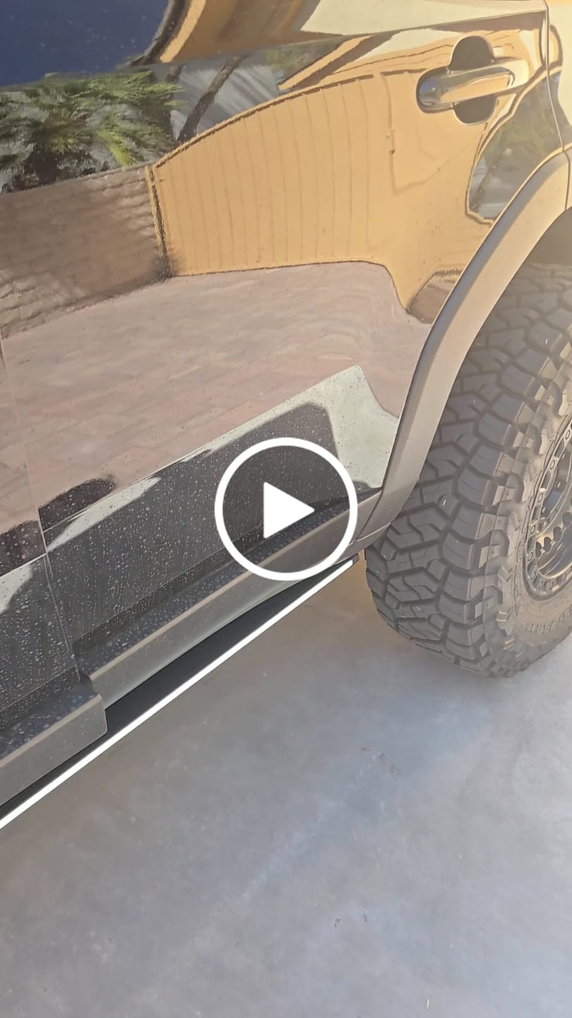 Customer video review of Land Cruiser