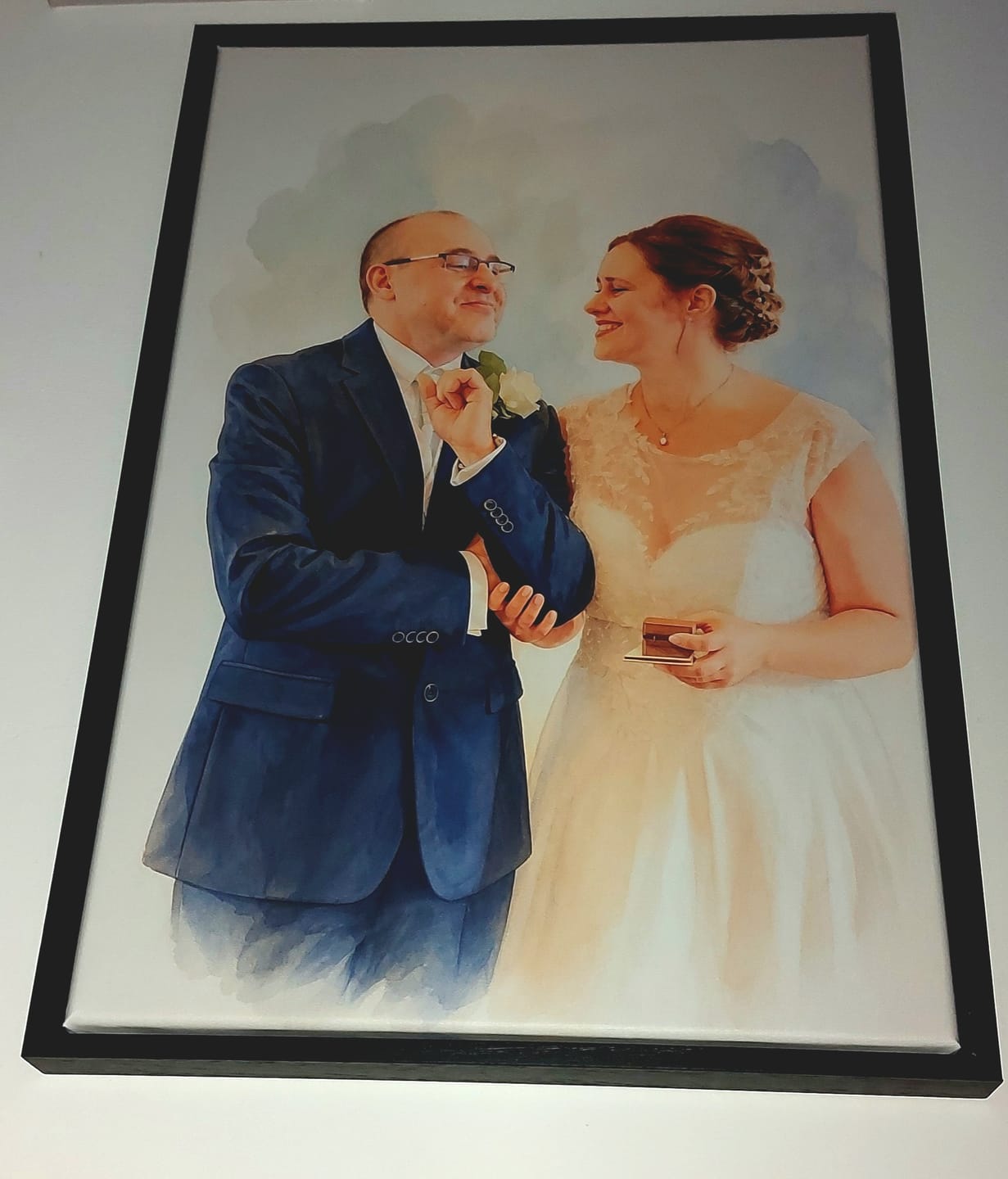 Customer photo review of Euer Foto als Kunstwerk – mit Live-Vorschau, als Poster oder Leinwand
