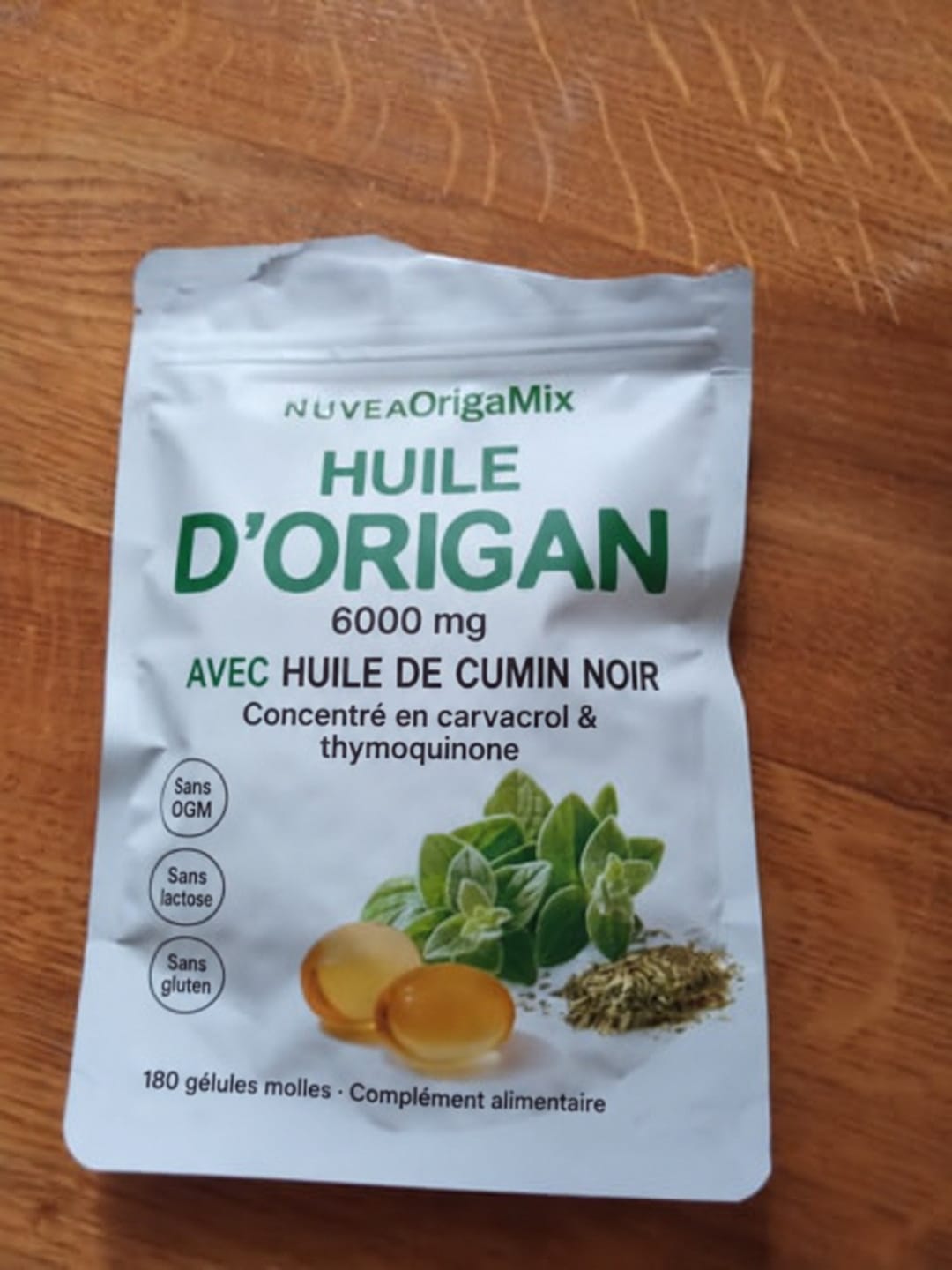 Customer photo review of Gélules OrigaMix – Élimination naturelle des parasites intestinaux