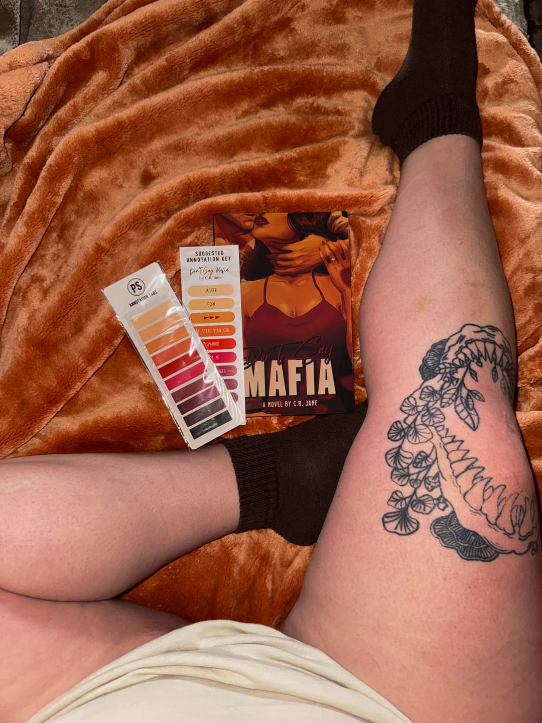 Customer photo review of smut slut book club subscription