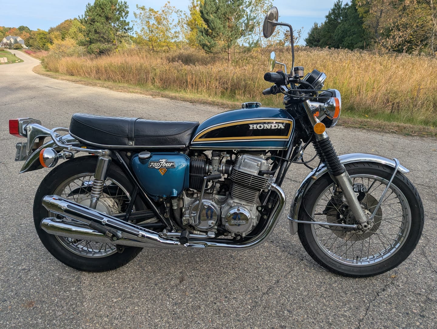 Customer photo review of 1969-76 Honda CB750K / CB450K Front Brake Caliper Assembly ~ Replaces Honda OEM 45100-341-003