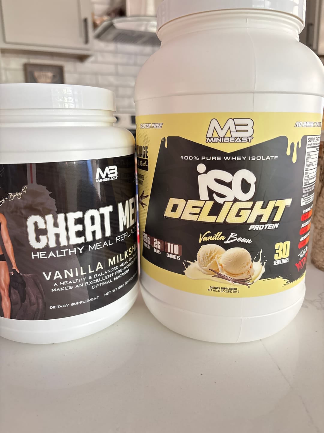 Customer photo review of IsoDelight Protein