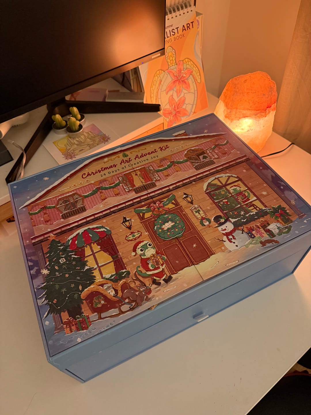 Customer photo review of Ohuhu Christmas Advent Calendar 2026, 24 Days Countdown Gift Kit