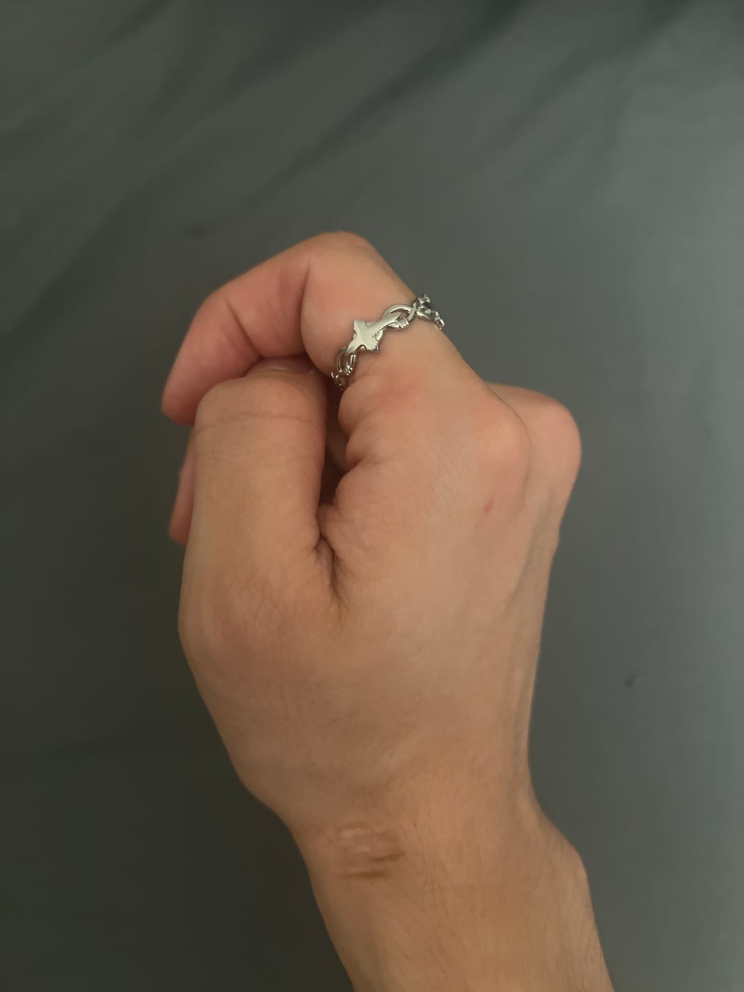 Customer photo review of BARBED WIRE RING