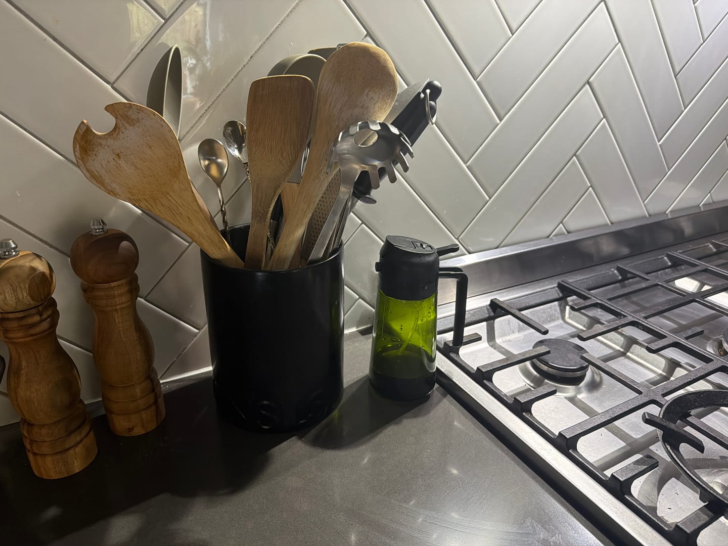 Customer photo review of 2 in 1 Oil Dispenser