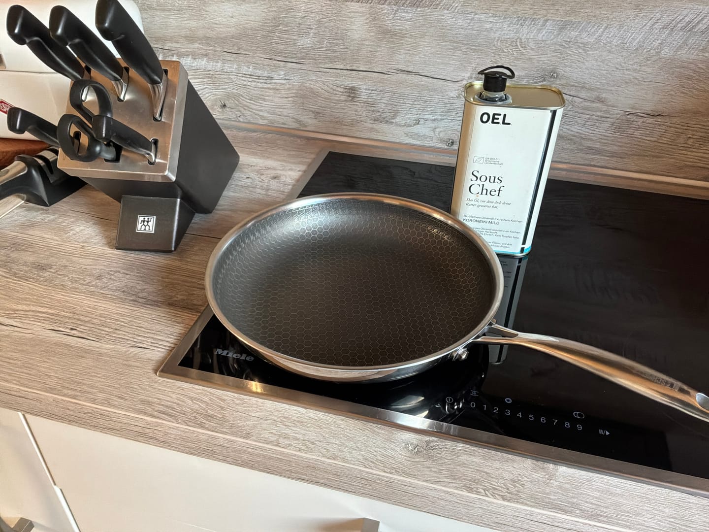 Customer photo review of Sous Chef 1 l - Bio Natives Olivenöl Extra zum Kochen