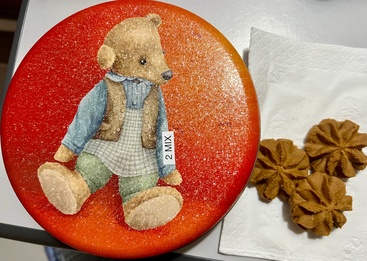 Customer photo review of Aroma Coffee Flower Cookies