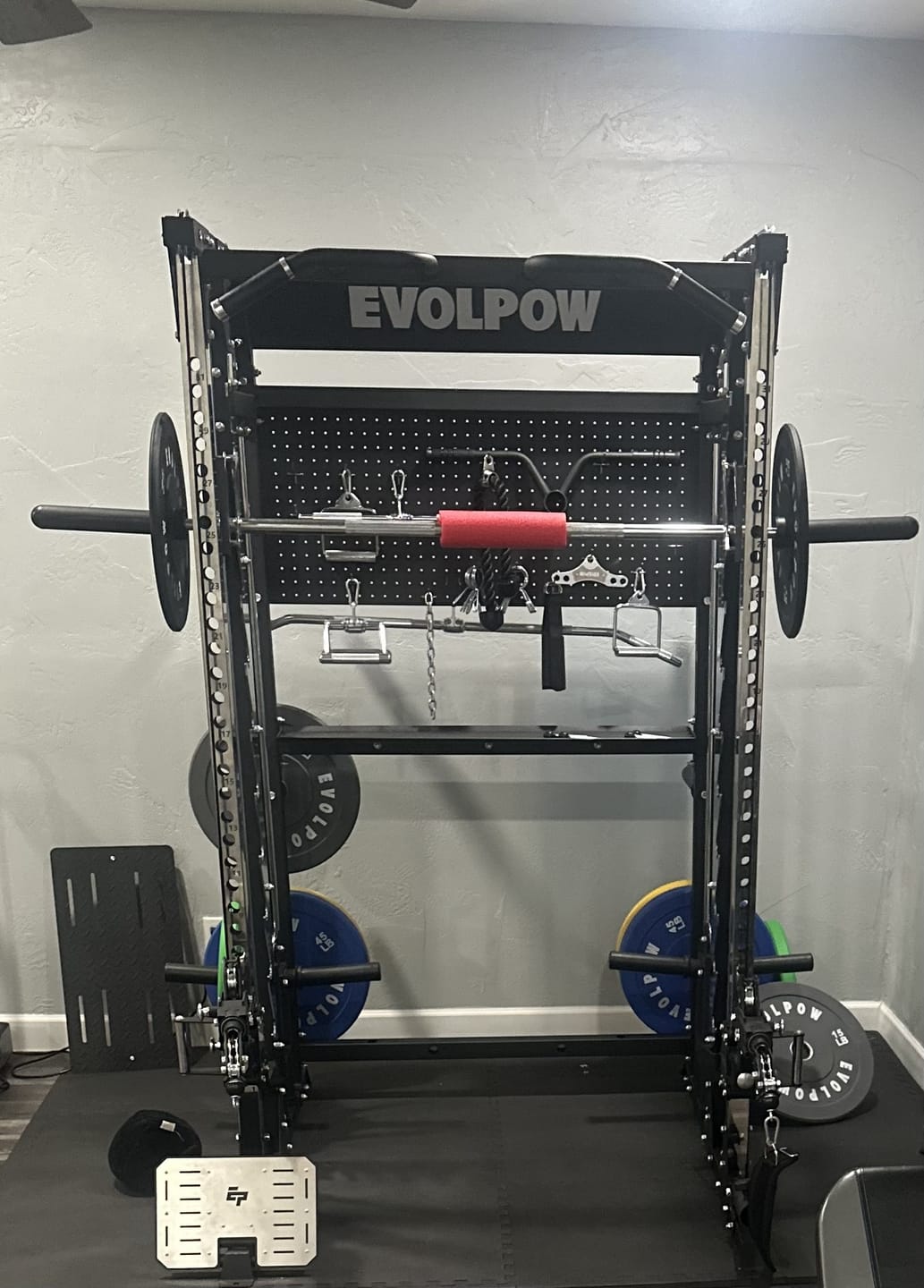Customer photo review of EVOLPOW M2B Pro Brute All-In-One Smith Machine Home Gym
