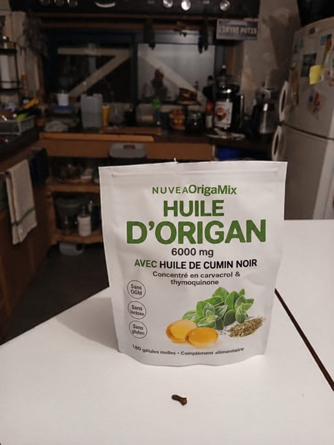 Customer photo review of Gélules OrigaMix – Élimination naturelle des parasites intestinaux, ballonnements et fatigue chronique