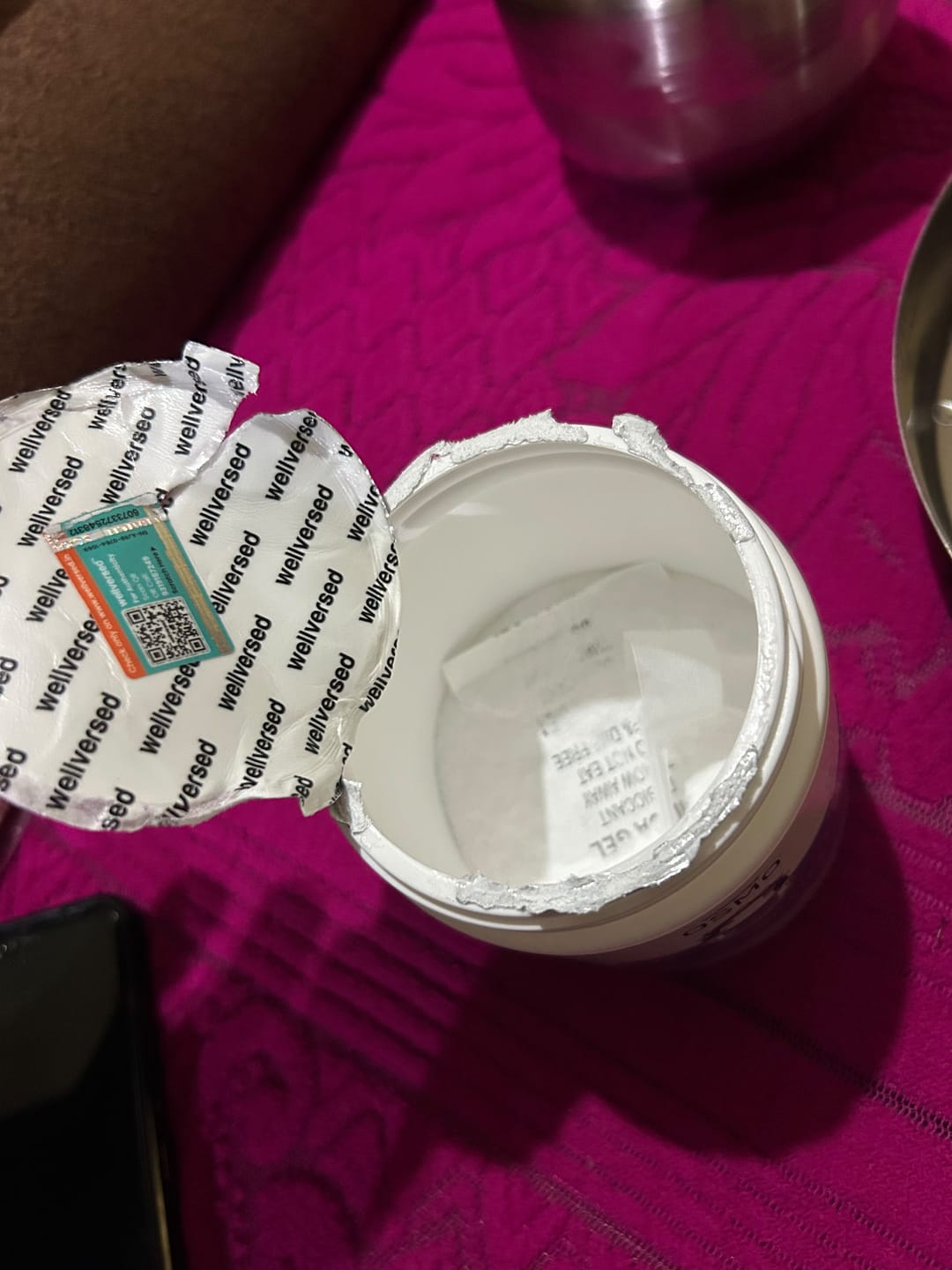 Customer photo review of OSMO - Electrolyte Hydration Blend (Advanced Salts + Taurine & Vitamins) | Unflavoured (189g, 45 servings)