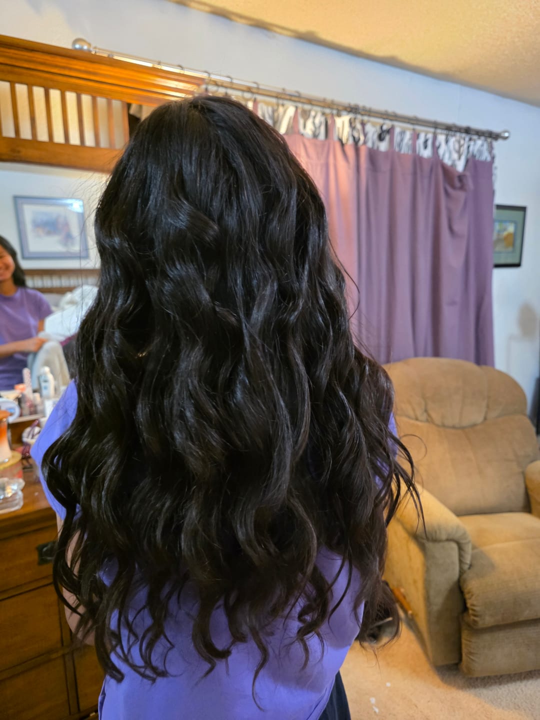 Customer photo review of Glass Hair Bundle