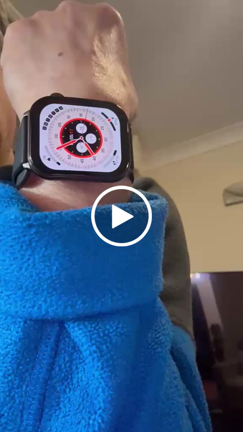 Customer video review of Gard Pro Health 4 Smartwatch