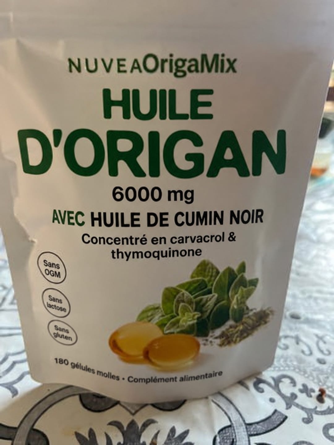 Customer photo review of Gélules OrigaMix – fini les réveils nocturnes, retrouvez un jet puissant