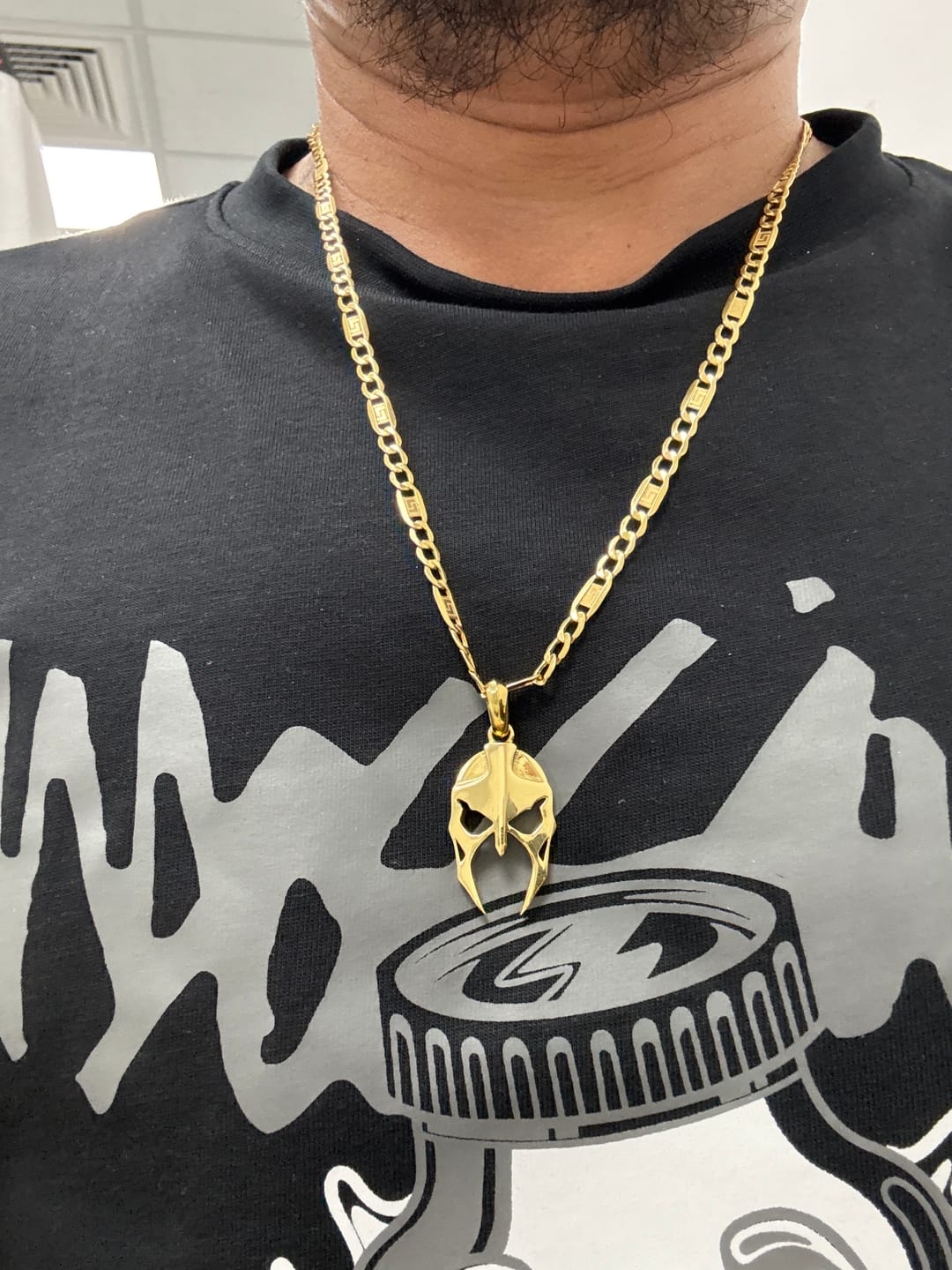 Customer photo review of Gladiator Pendant