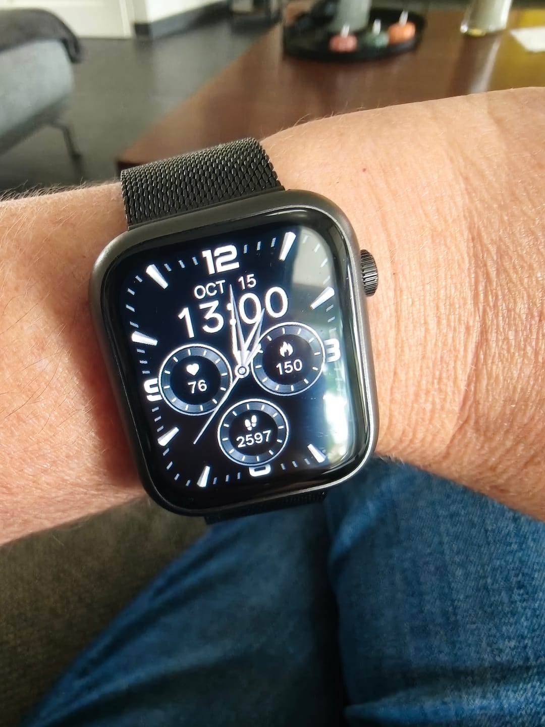 Customer photo review of Siltcon Seréa Smartwatch Dames - Zwart