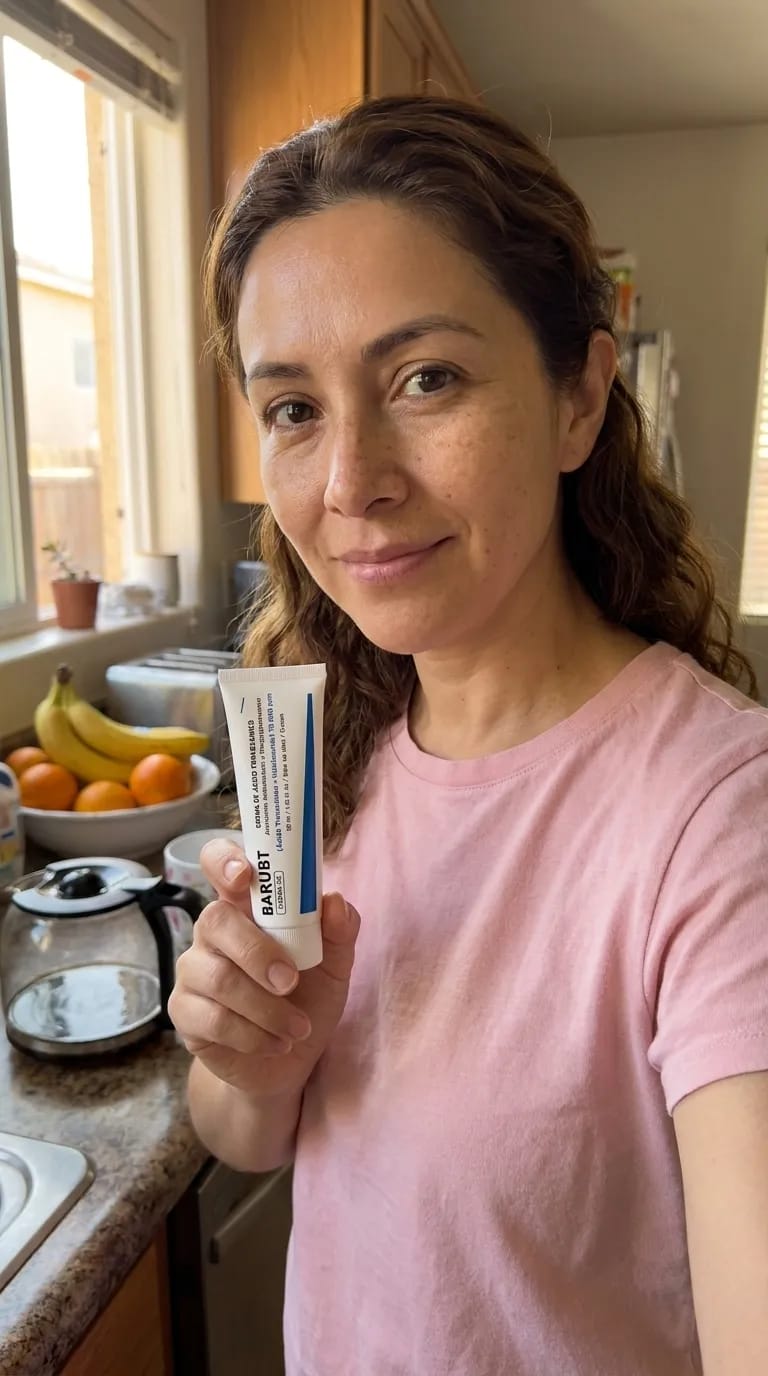 Customer photo review of Barubt — Dile adiós a tus manchas y elimínalas desde la raíz.