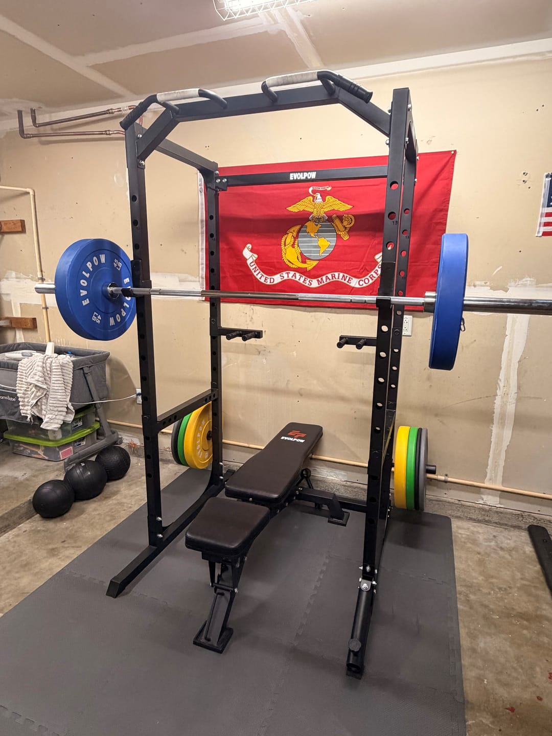 Customer photo review of EVOLPOW BEB Adjustable Weight Bench