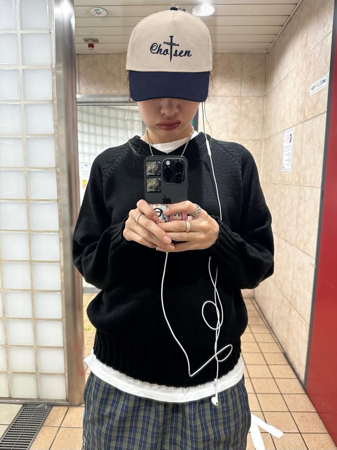 Customer photo review of Personalized Snapback Hat - Custom Text Embroidered Snapback Hat