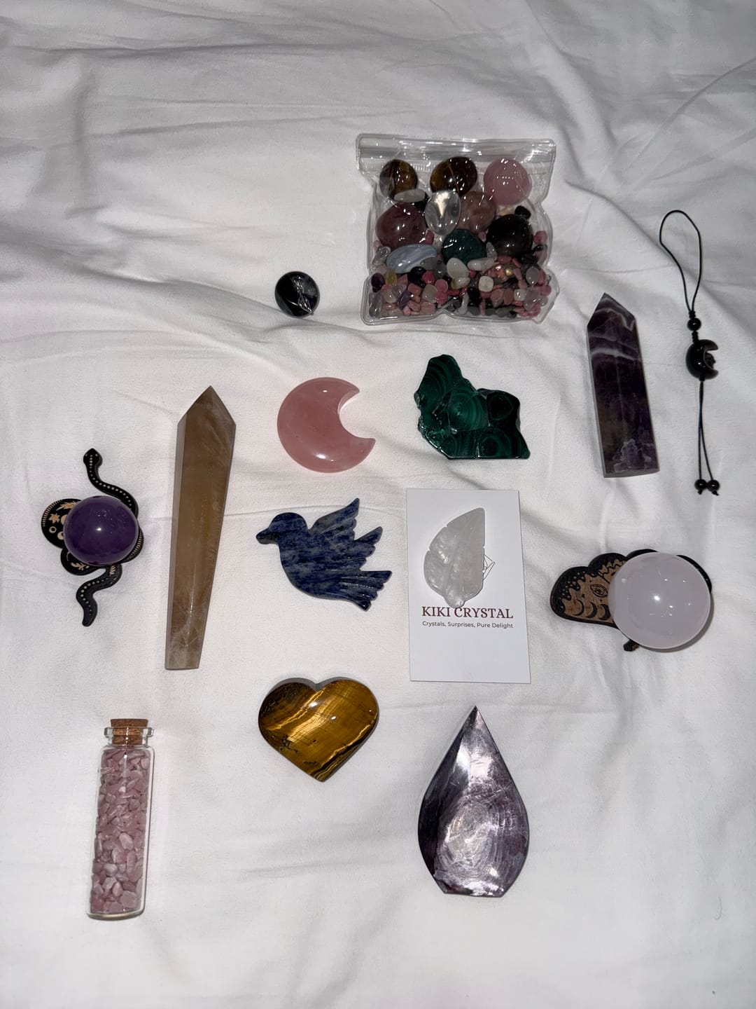 Customer photo review of Crystal Abundance Scoop — 100% Certified Natural Crystals