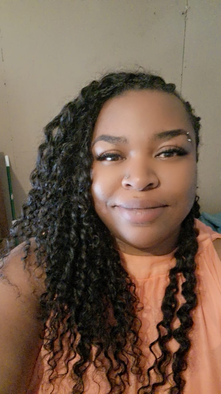 Customer photo review of Spanish Curl Human Crochet Hair