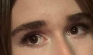 Customer photo review of Flared Glue-Free Cluster Lashes