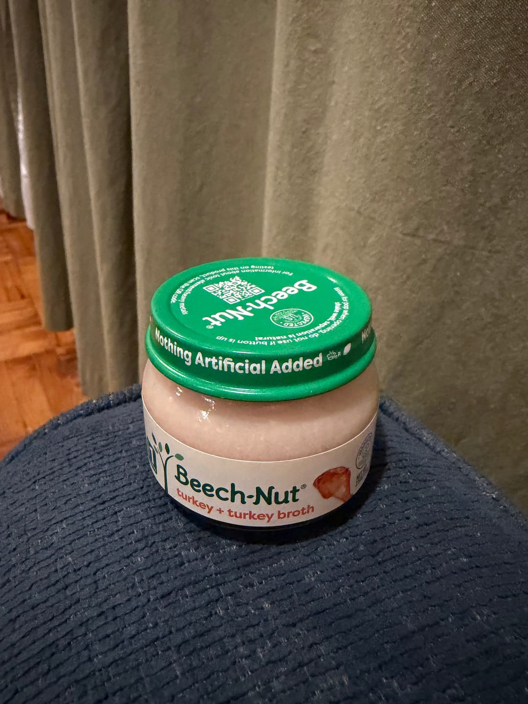 Customer photo review of Beechnut Stage 1 Turkey & Broth - 2.5 OZ 10 Pack