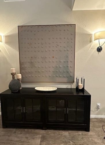 Customer photo review of Wabi-Sabi Wall Art#TX005
