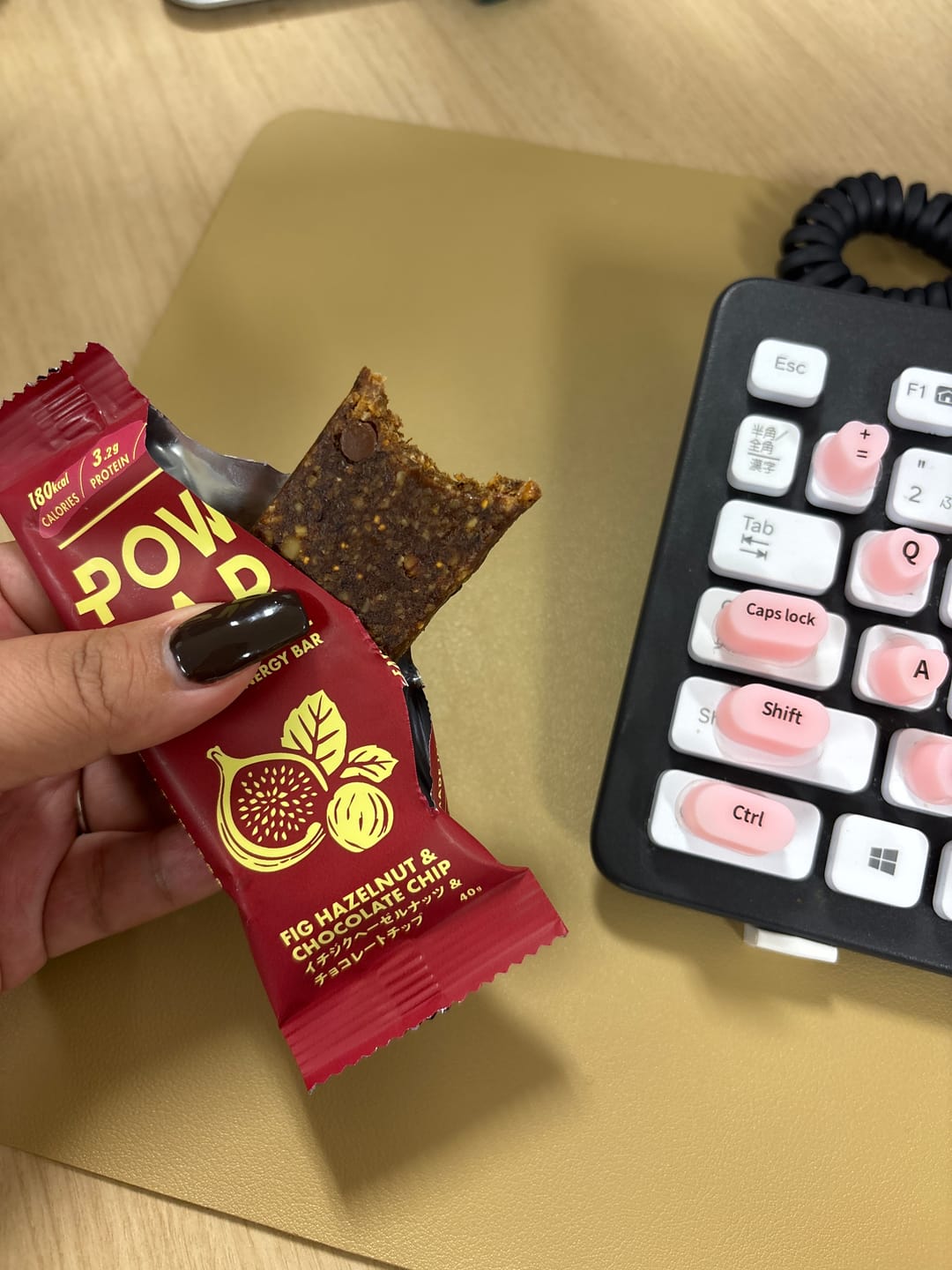 Customer photo review of FIG HAZELNUT & CHOCOLATE CHIP
