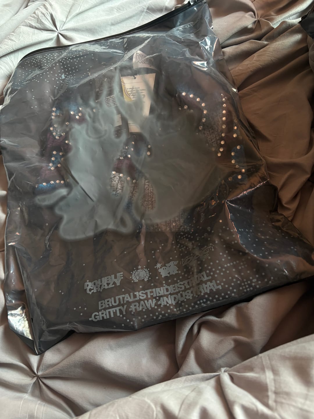 Customer photo review of Boxy L.A. Skyline Iced Out Tee-435