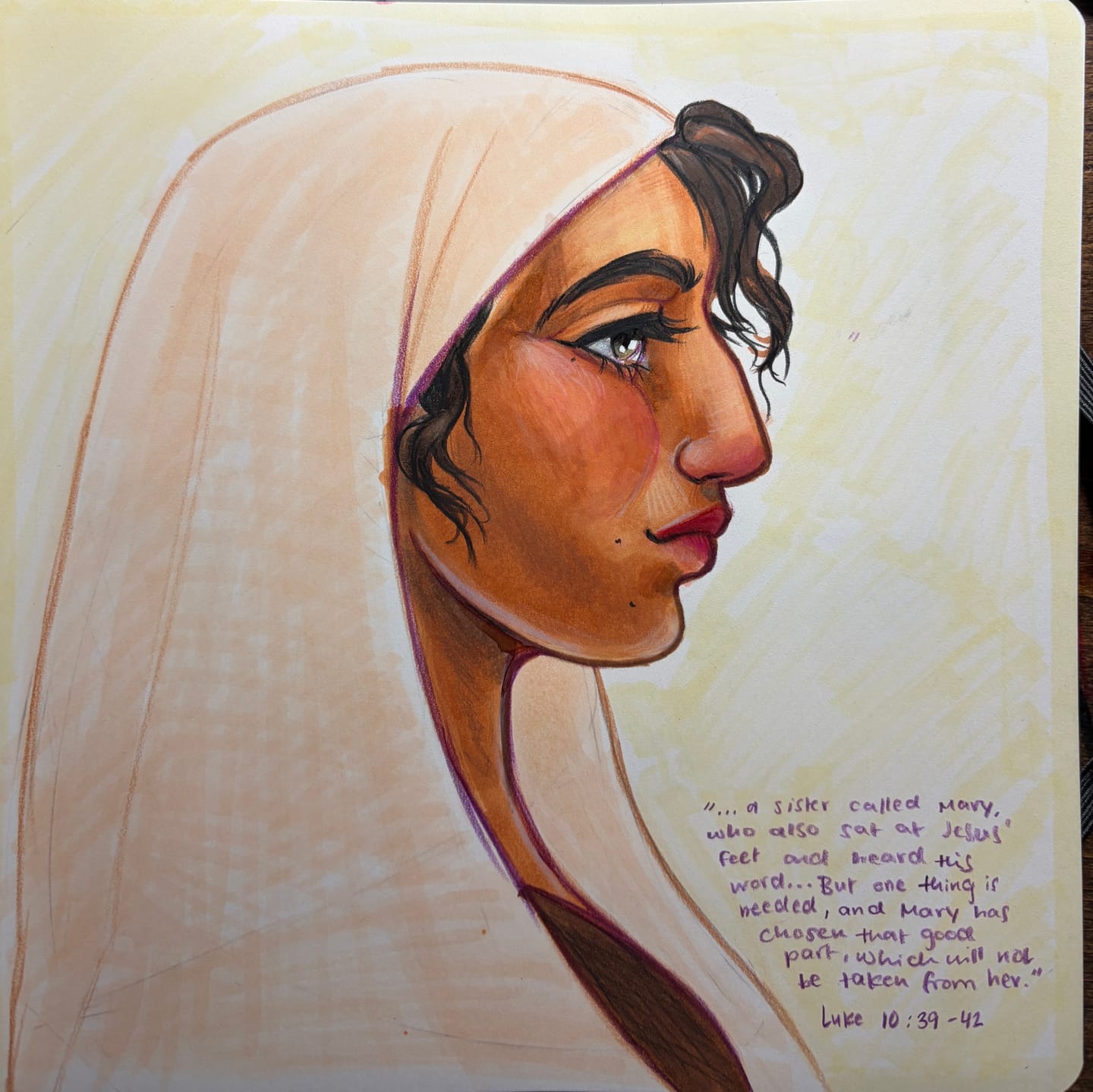 Customer photo review of Ohuhu Marker Pads Art Sketchbooks for Markers