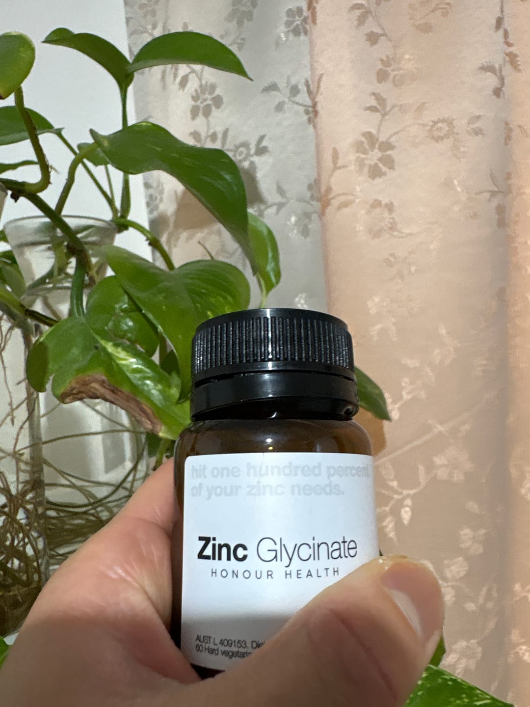 Customer photo review of Zinc Glycinate - 60 Capsules