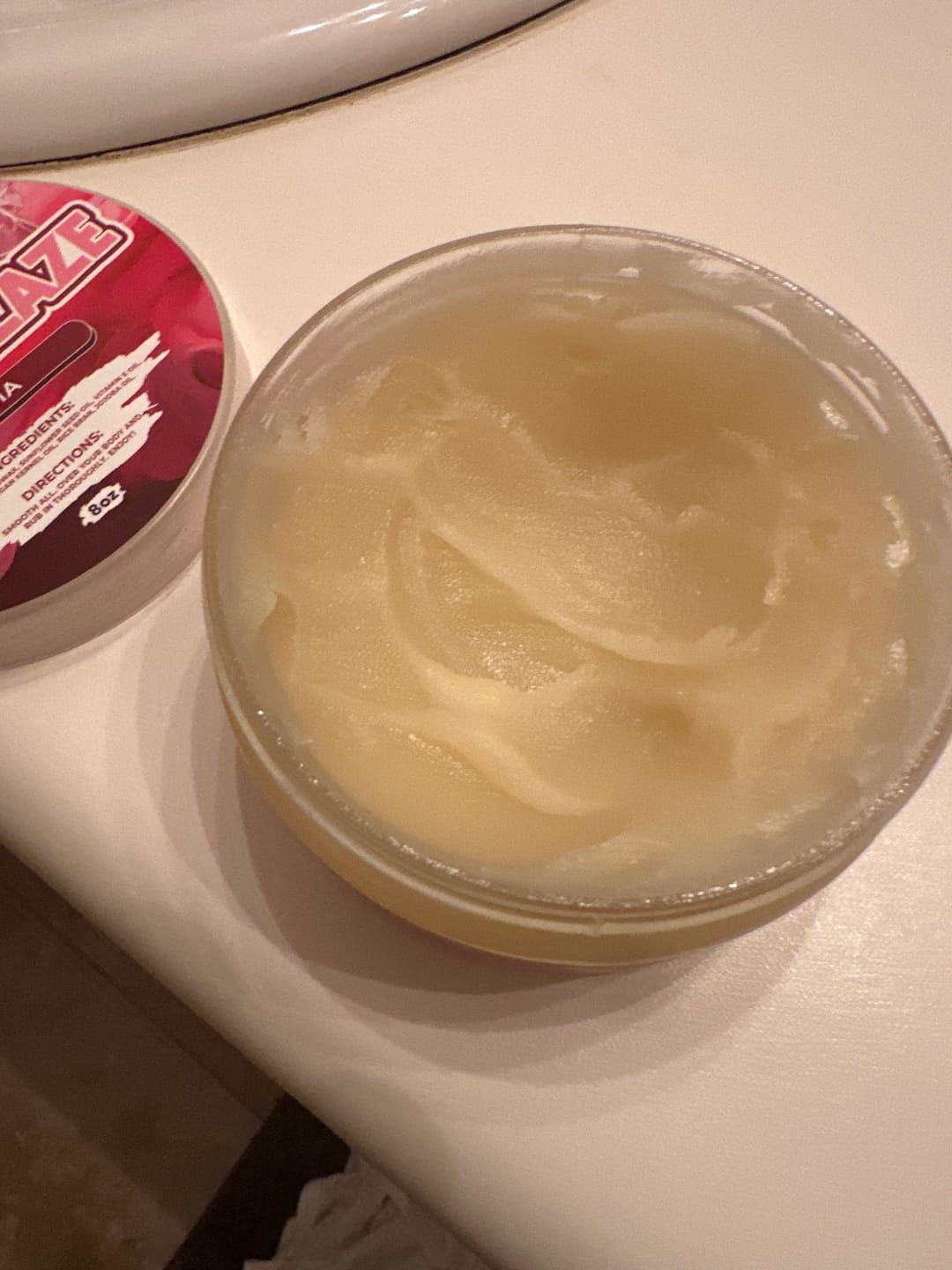 Customer photo review of BODY GLAZE: SIAMA