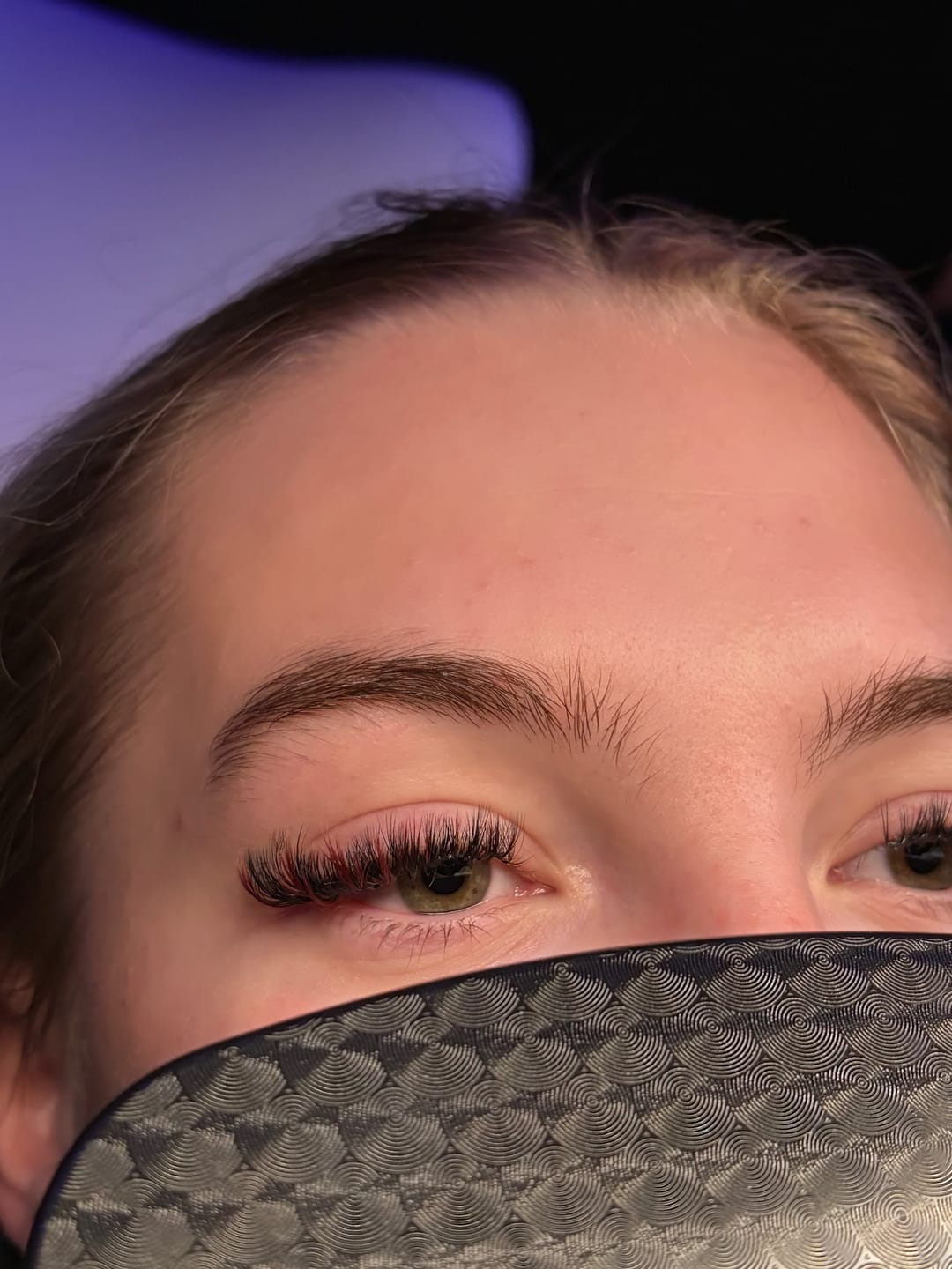 Customer photo review of VEYESINC Cashmere Lashes - 0.07MM