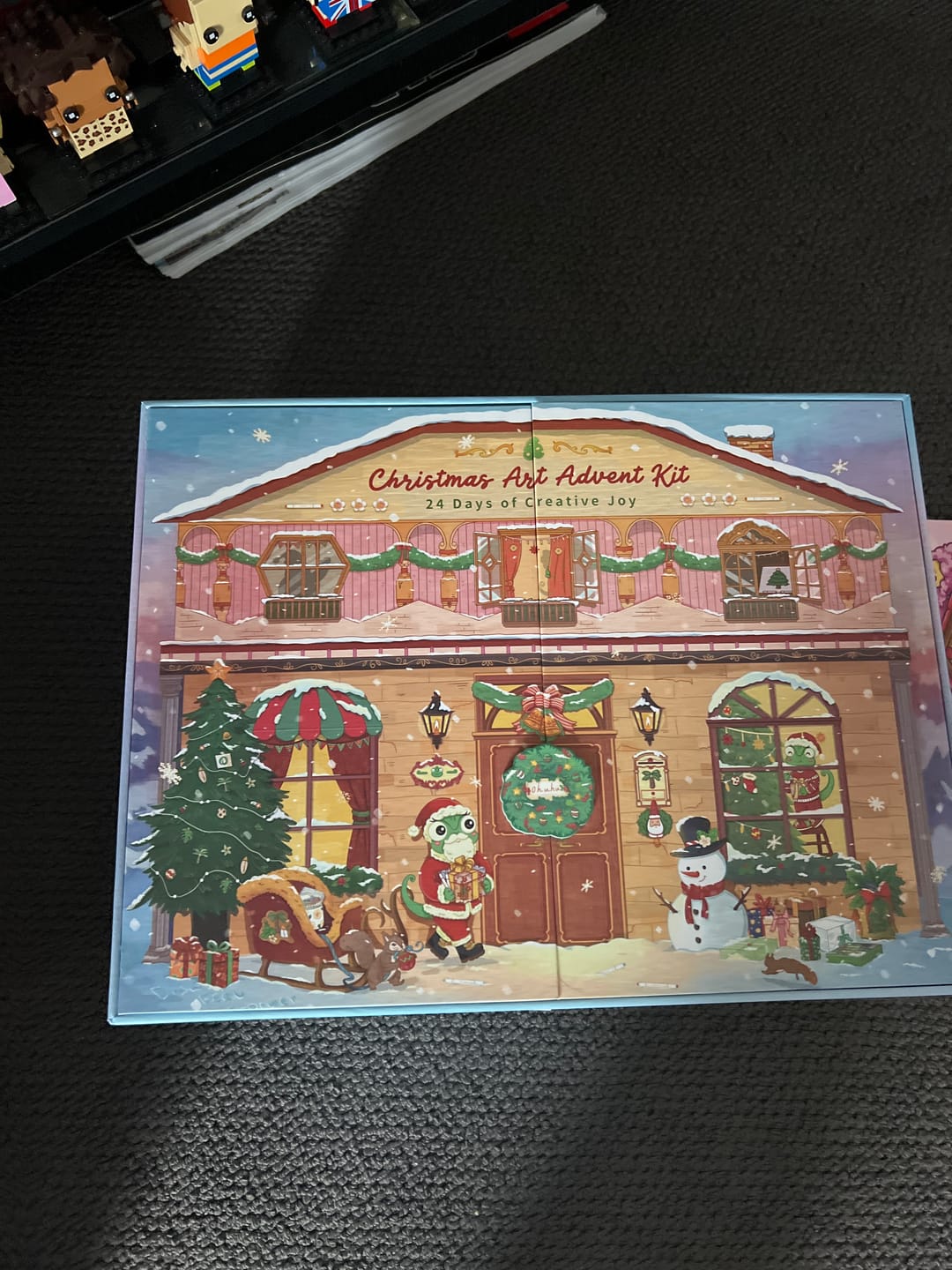Customer photo review of Ohuhu Christmas Advent Calendar 2026, 24 Days Countdown Gift Kit