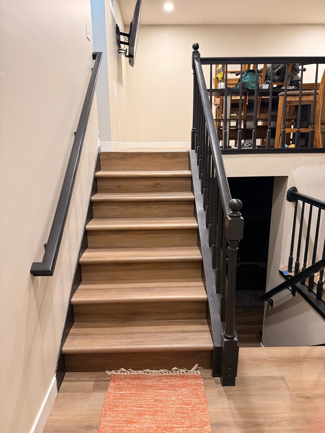 Customer photo review of Nottingham Oak Stair Tread