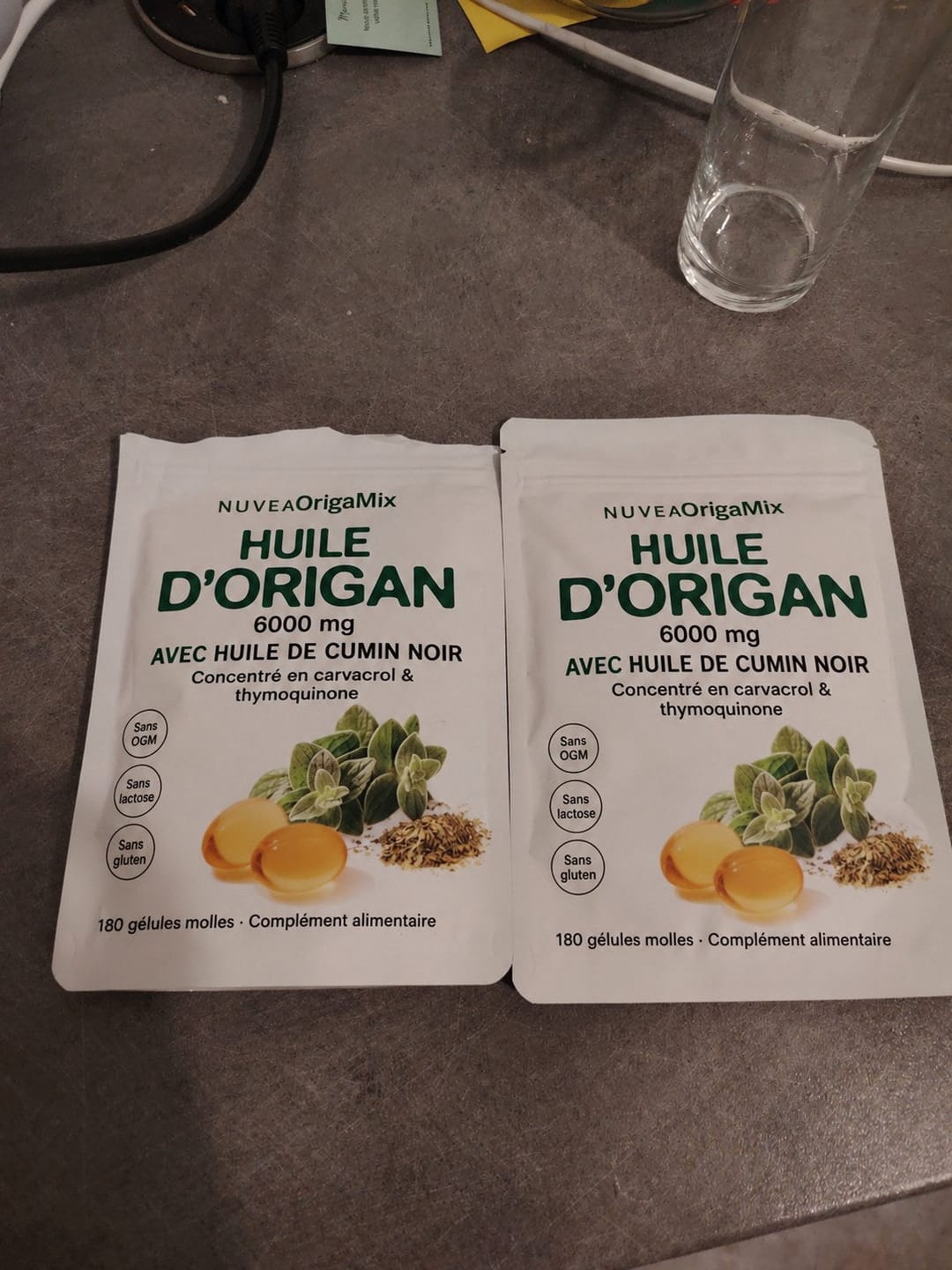 Customer photo review of Gélules OrigaMix – fini les réveils nocturnes, retrouvez un jet puissant