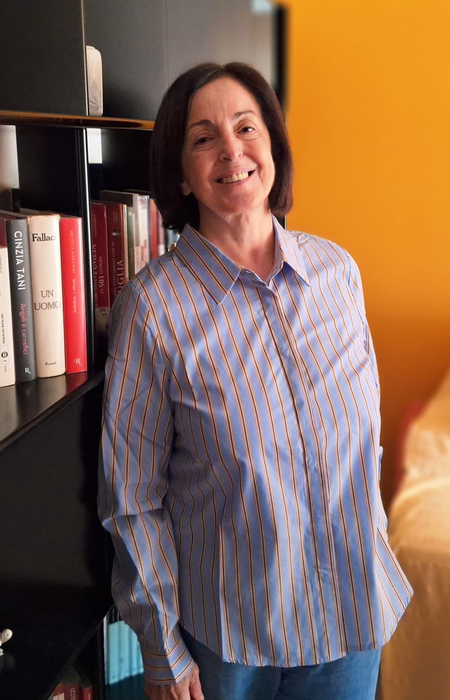 Customer photo review of CAMICIA BRENDA CELESTE