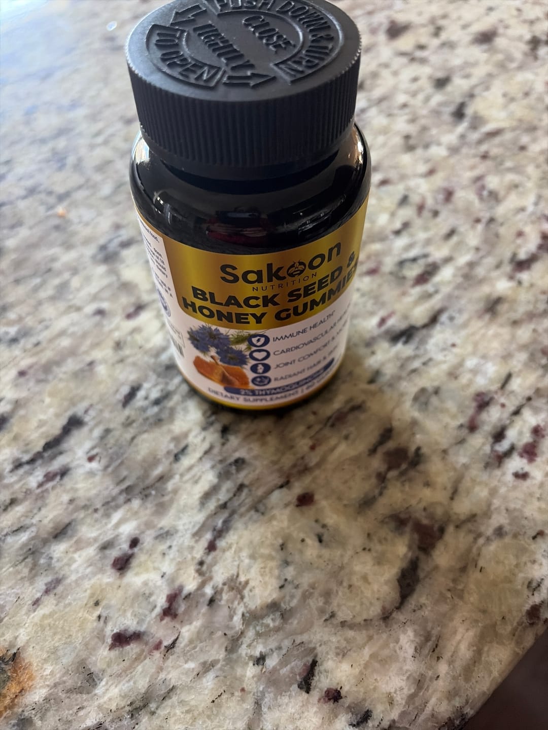 Customer photo review of Black Seed Oil & Honey Gummies
